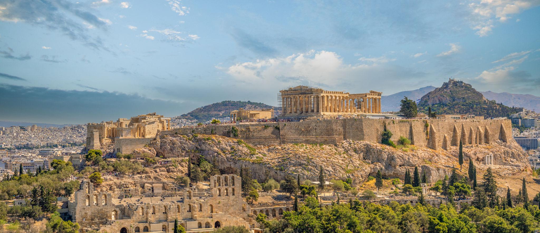 Private airport transfer to Athens Acropolis district