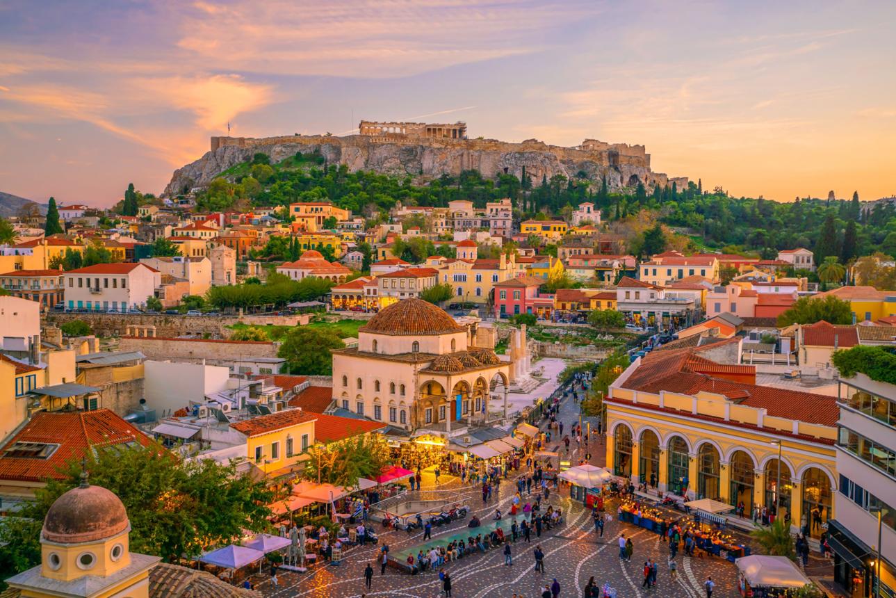 Athens city center airport transfer service