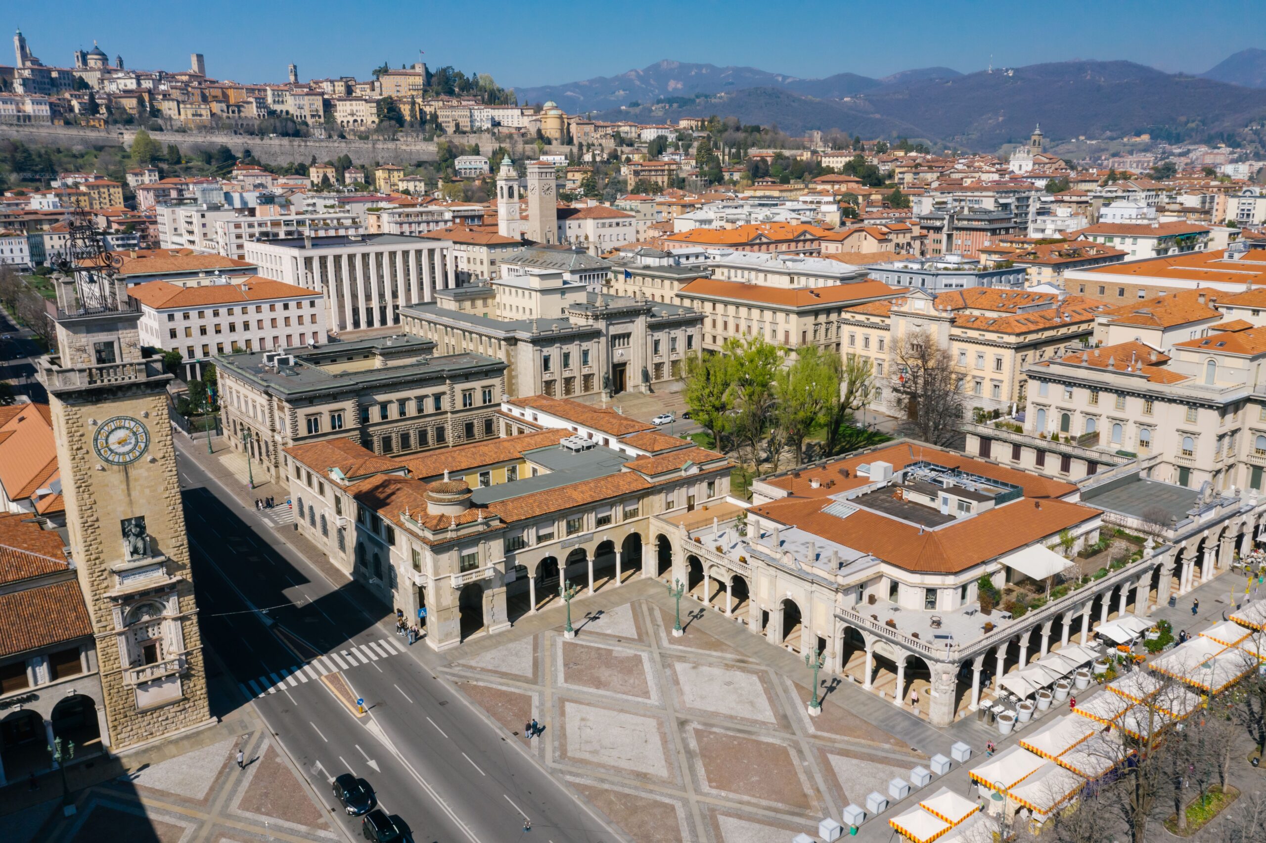 Bergamo city