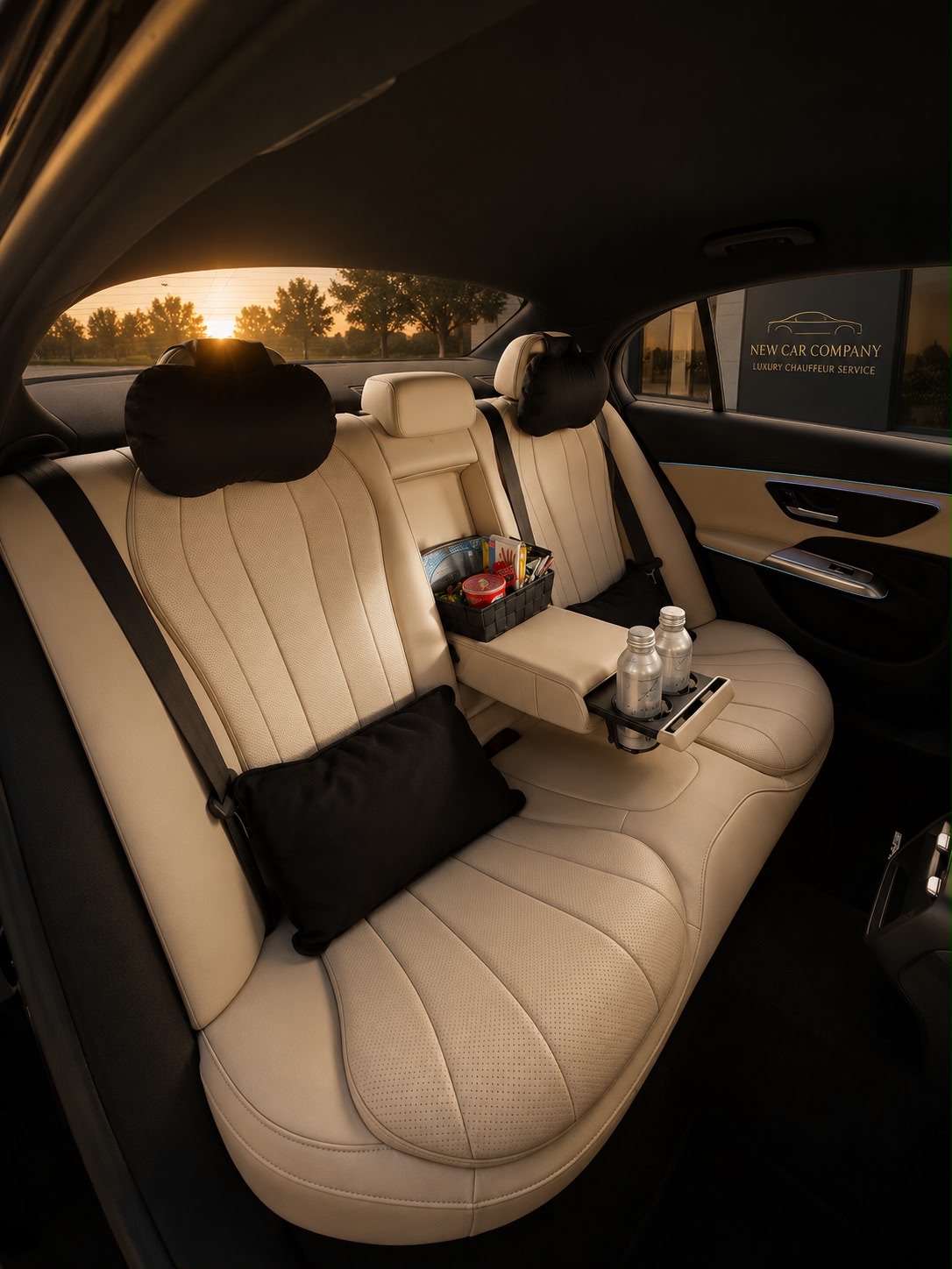 Mercedes E-Class premium leather interior