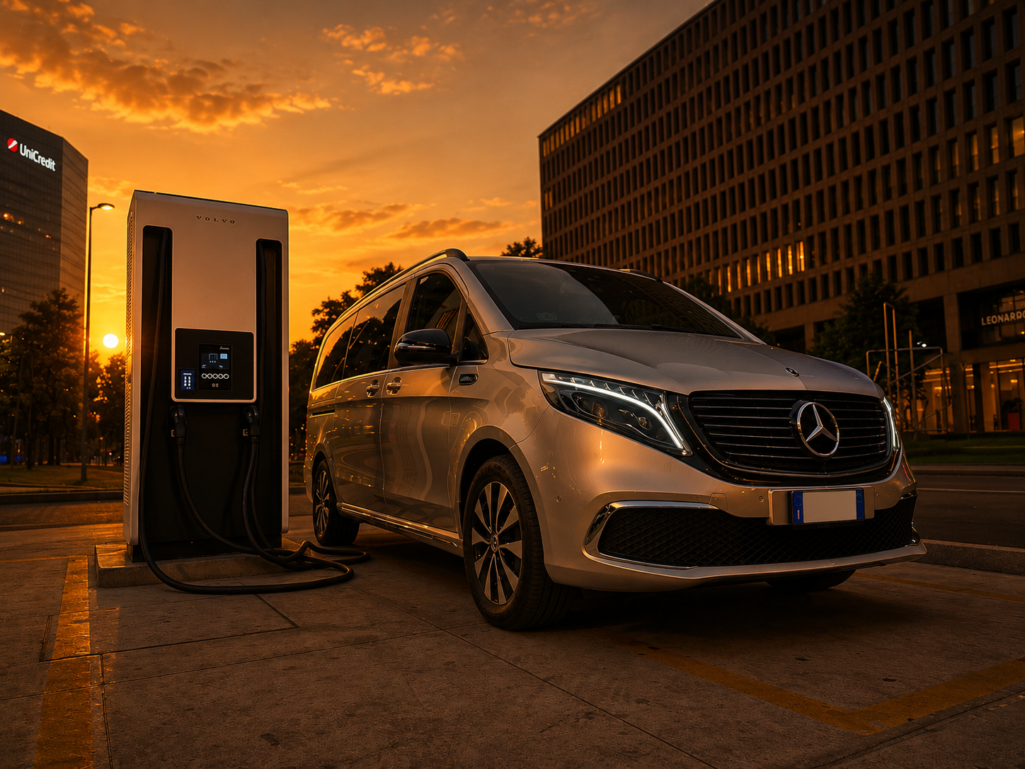 Mercedes EQV electric luxury van