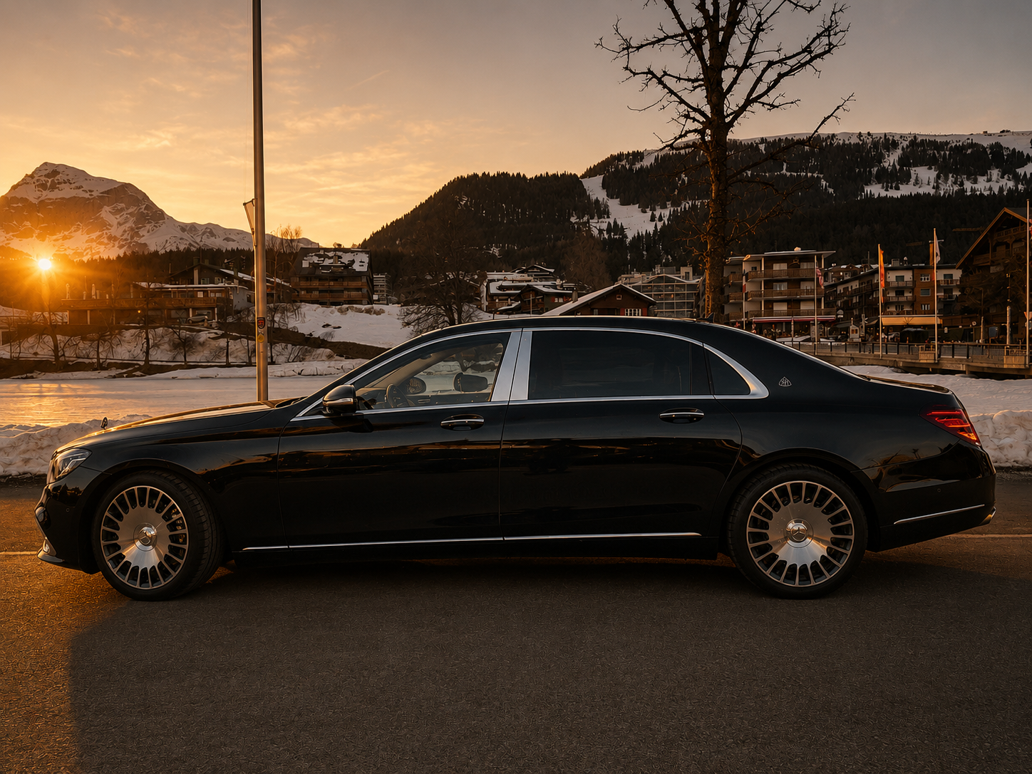 Mercedes-Maybach luxury chauffeur vehicle