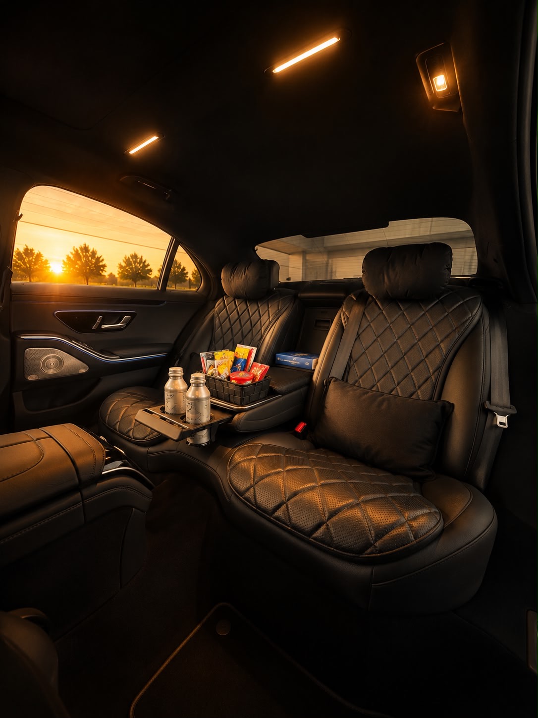 Mercedes S-Class executive interior