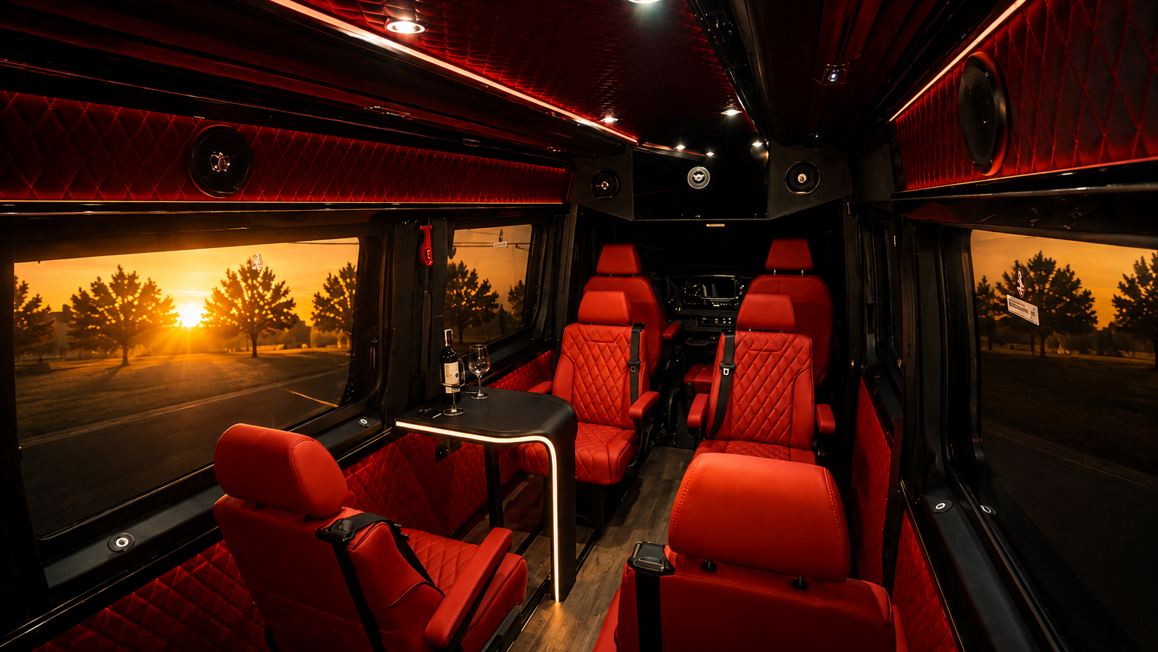 Mercedes Sprinter premium interior