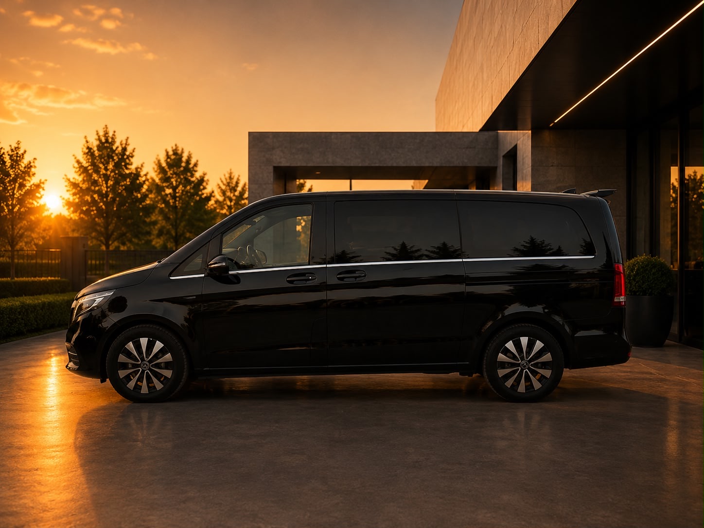 Mercedes V-Class luxury van