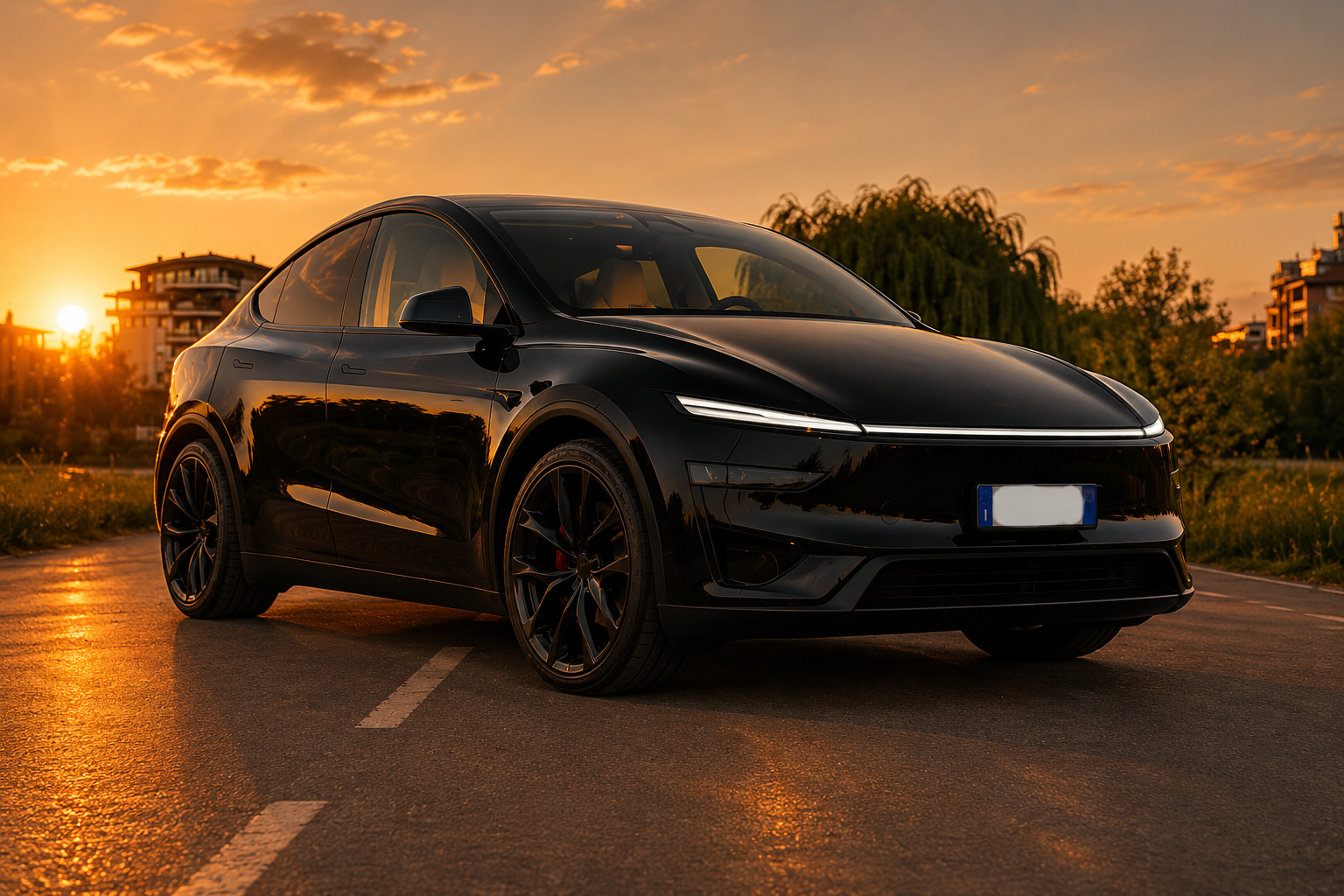 Tesla Model Y electric luxury SUV